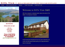 Gills View B&B Fort William www.gills-view.co.uk